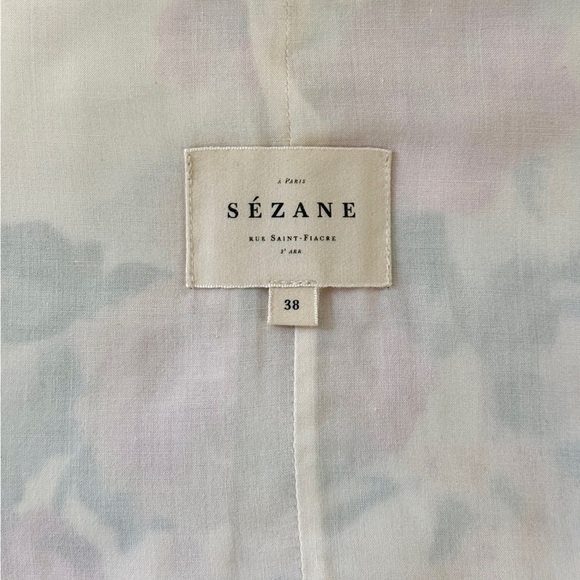 Sezane Maxi Floral Sleeveless Lindy Dress - Picture 5 of 6